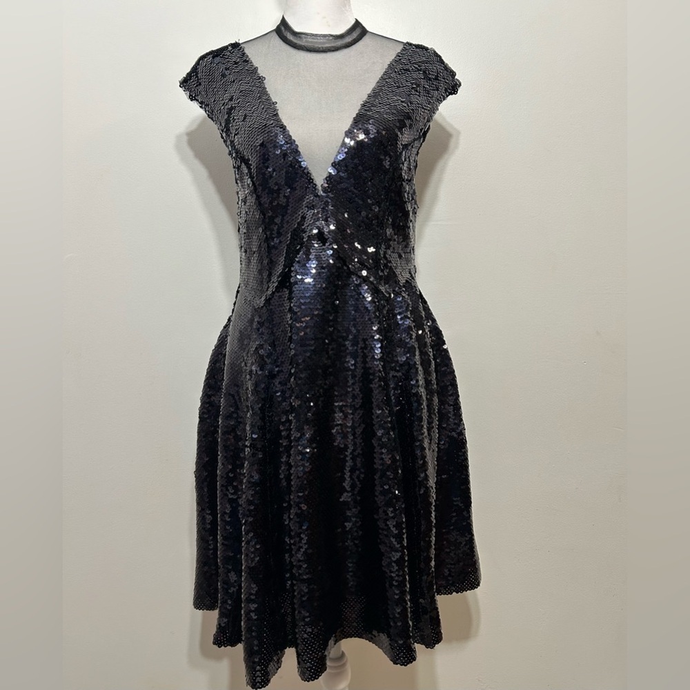 New! Free People Dance Til Dawn Sequin Mini Dress - Picture 4 of 14
